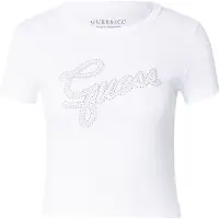 GUESS Shirts sølv / hvid