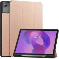 Mtp Products Lenovo Idea Tab Plus Tri-Fold Series Smart Folio-etui - Rosaguld