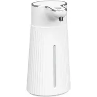 Mtp Products Automatisk flydende sæbedispenser med sensor til bad/køkken 400ml - Hvid