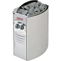 Harvia Saunaovn 8,0kW med indbygget regulering 3x400V+N+J. Rum 7-12m³. Stenforbrug ca. 20kg