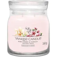 Yankee candle Pink Cherry & Vanilla Signature Medium Jar - 368gr