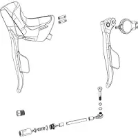 Sram Force E1 Axs Disc Venstre Bremsegreb Med Gearskifter