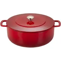 ComBekk Enameled støbejernsgryde Ø28 cm Cherry