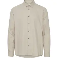 !Solid Skjorte 'SDPete' lysebeige