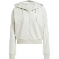 Adidas Essentials 3 Stripes French Terry Sweatshirt Med Lynlås