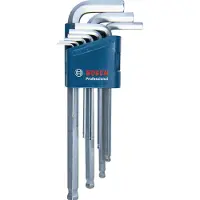 Bosch Powertools Professional 1600a01th5 Allen Ball-nøgle 9 Enheder