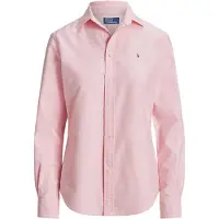 Ralph Lauren Polo Ralph Laurentil kvinder. 211891377002 Slim fit oxfordskjorte pink (40), Casual, Bomuld, Klassisk, Lange ærmer