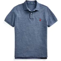 Ralph Lauren Polo Ralph Laurentil mænd. 710548797012 Slim fit piqué polo shirt navy (XS), Blå, Casual, Bomuld, Korte ærmer