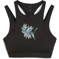 Puma GREEN TERRAINS GRAPHIC BH für mittlere Belastung, størrelse Medium