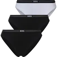 BOSS Slip sort / hvid