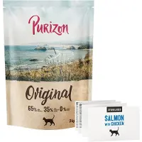 Purizon Sterilised Adult Laks med Kylling - kornfri - NYHED: 2 kg