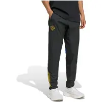Adidas Manchester United Træningsbukser Tiro 25 Presentation EU - Sort/Blå/Gul - , størrelse Small