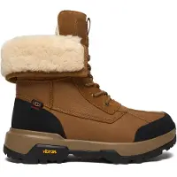 Ugg UGGtil mænd. 1170770 Adirondack XXV brune læderstøvler (45), Fast, Blonder, Casual, Udendørs