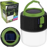 Tracer Solarna POWER saulės energija varomas kempingo žibintas su išorinės baterijos funkcija