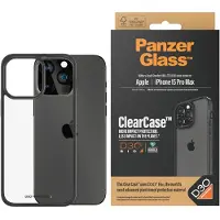PanzerGlass | ClearCase - Bagsidecover til mobiltelefon - Gennemsigtigt | Apple iPhone 15 Pro Max