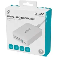 Deltaco USBC-MO100 USB Charging Station