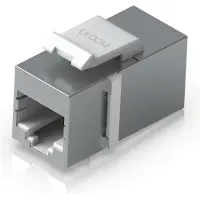 Ubiquiti Keystone Cat6a Rj45 Pass Through 12-pack