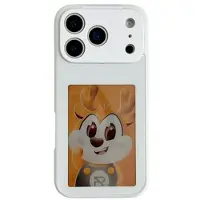 Mtp Products iPhone 17 Pro Max InkZone DIY E-Ink NFC Cover - Hvid