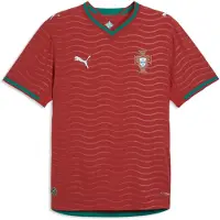 Puma Portugal 2026 Authentic Home Jersey Men, Football, Club Red/Green Lagoon, S