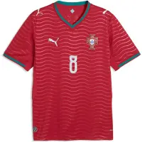 Puma Portugal 2026 Home Player Jersey Men, Football, Club Red/Green Lagoon/Bf, XXL
