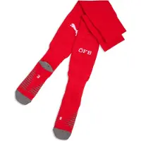 Puma Austria Plain Football Socks Men, Clothing, Red/White, 39-42