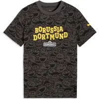 Puma Shirts 'BVB x Sesame Street' gul / antracit / sort / hvid