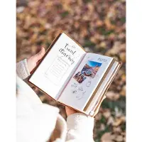 Pusheen - Leather Travel Notebook B6 - Pink