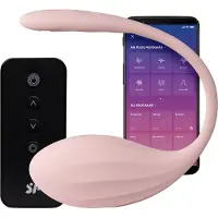 Satisfyer Ribbed Petal App Vibrator Black