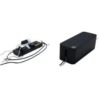 SmartaSaker CableBox - Kabeladministrations boks - sort