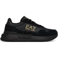 EA7 EA7unisex. 7X000380_AF19175 Løbesko inspireret af sort (46 2/3), Fast, Blonder, Sport