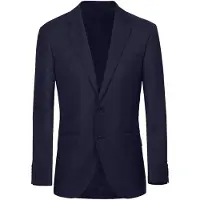 Hackett Londontil mænd. HM441678 Jakke Lana navy (38/32), Casual, Party, Bomuld, Klassisk, Lange ærmer, Blå