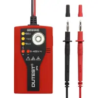 Benning DUTEST pro Gennemgangs-kontrolapparat CAT III 300 V LED, Akustik