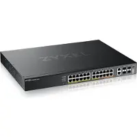 Zyxel XGS2220 Series XGS2220-30HP - Switch - 24-port GbE L3 adgang, NebulaFLEX Cloud, med 6 10G uplink - Administreret - 16 x 10/100/1000 (PoE+) + 8