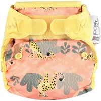 CLOSE CABOO omslag, flergangsble med velcro Cheetah 3-16 kg, 1 stk.