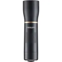 Philips SFL7001T/10, Push lommelygte, Sort, IPX4, LED, AAA, LR03