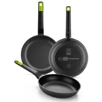 BRA Gastro A841202 Stegepande Sæt 3 Enheder