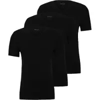 BOSS Pakke med tre undertøjs-T-shirts med V-hals i bomuld