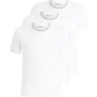 BOSS BOSStil mænd. 50475284 Pakke med 3 RN 3P Classic hvide T-shirts (XXL), Casual, Bomuld, Korte ærmer