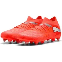 Puma Future 9 Match SG Unleashed - Rød/Hvid/Sort/Silver - Soft Ground (SG), størrelse 44
