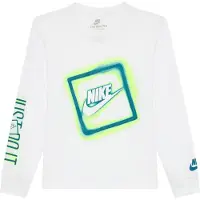 Nike Shirts 'NEON BOX FUTURA' lysegul / grøn / hvid