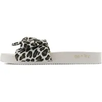 Flip*flop Pantoletter khaki / sort / hvid
