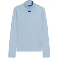HUGO Easy 01 Blue T-shirt Med Lange ærmer