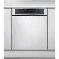 Whirlpool WBC3C34PFX - Opvaskemaskine - Rustfrit stål