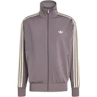 Adidas Originals Sweatjakke 'Firebird' greige / hvid