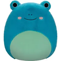 Squishmallows Bamse - 50 cm - Fuzz A Mallows Ludwig Frog - - OneSize - Bamse