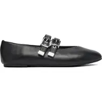 Michael Kors Ballerinasko med rem 'ROWEN' sort