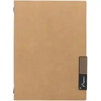 Securit A4 NATURE menuomslag i beige