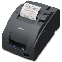 Epson TM U220IID (102) - Kvitteringsprinter - to-farvet (monokrom) - dot-matrix - Rulle (7,6 cm) - 16 cpi - 9 pin - op til 8.8 linier/sek. - seriel -