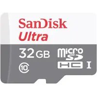 SanDisk Hukommelseskort Ultra MicroSDHC - 32GB