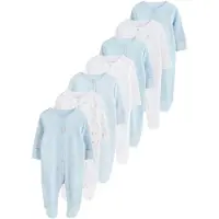 Next Nattøj camel / blå / hvid